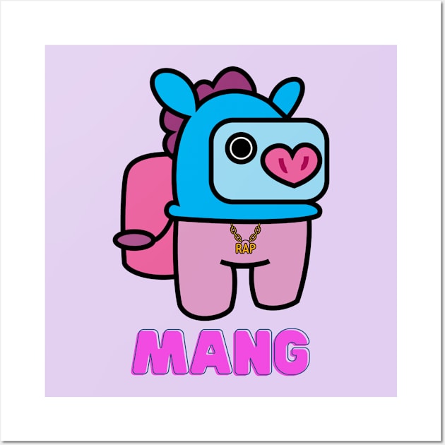 Among Us BT21 Mang Wall Art by TweeBee